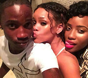 Rihanna su pusbroliu Tavonu Kaiseenu Alleyne