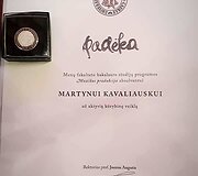 Martyno Kavaliausko diplomas