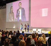 Konferencijos &bdquo;Moters vizija&ldquo; akimirka