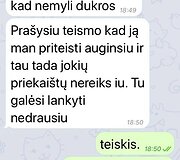 Petro Gražulio ir Birutės Navickaitės susira&scaron;inėjimas