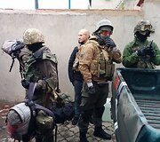 &bdquo;Pravyj Serktor&ldquo; medikų bazė Peskuose.