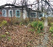 Peskų miestelio dalis, kuri yra arčiausiai separatistų kontroliuojamos teritorijos.