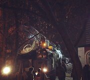 Rusų raketinės sistemos &bdquo;Topol-M&ldquo;, kurios ne&scaron;a atominę galvutę.