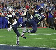 &bdquo;Super Bowl&ldquo; rungtynės tarp Naujosios Anglijos &bdquo;Patriots&ldquo; ir Sietlo &bdquo;Seahawks&ldquo;