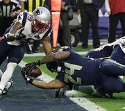 &bdquo;Super Bowl&ldquo; rungtynės tarp Naujosios Anglijos &bdquo;Patriots&ldquo; ir Sietlo &bdquo;Seahawks&ldquo;