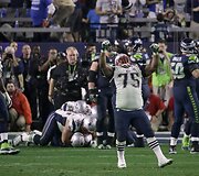 &bdquo;Super Bowl&ldquo; rungtynės tarp Naujosios Anglijos &bdquo;Patriots&ldquo; ir Sietlo &bdquo;Seahawks&ldquo;