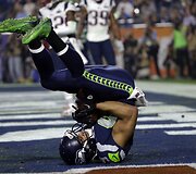 &bdquo;Super Bowl&ldquo; rungtynės tarp Naujosios Anglijos &bdquo;Patriots&ldquo; ir Sietlo &bdquo;Seahawks&ldquo;