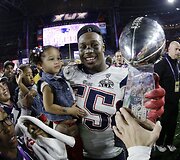 &bdquo;Super Bowl&ldquo; rungtynės tarp Naujosios Anglijos &bdquo;Patriots&ldquo; ir Sietlo &bdquo;Seahawks&ldquo;