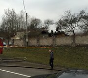 Gaisras Vilniaus Subačiaus gatvėje