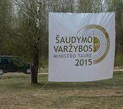 Varžybų akimirka