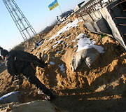 Viaduką saugojo &bdquo;Dnepr-1&ldquo; kariai