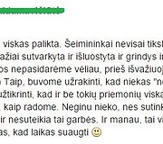 Zarasų gimnazistų komentarai feisbuke
