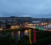 &Scaron;kotijos miesto Inverness tiltas 