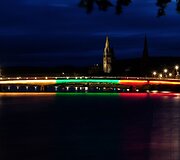 &Scaron;kotijos miesto Inverness tiltas 