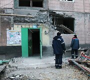 Separatistų kontroliuojamas Makijivkos miestas