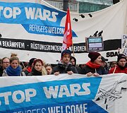 Kairiųjų radikalų protestas Miunchene