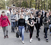 Panerių memoriale paminėtos Vilniaus geto likvidavimo 75-osios metinės