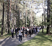 Panerių memoriale paminėtos Vilniaus geto likvidavimo 75-osios metinės