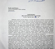 Prane&scaron;imas dėl neterminuoto badavimo