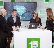 Rinkimų naktis 15min studijoje