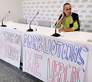 Spaudos konferencija apie sumu&scaron;tą viliko vairuotoją