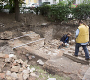 Vilniaus Didžiosios sinagogos komplekso archeologiniai tyrimai nustebino netikėtai atrastais unikaliais radiniais