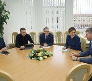 Seimo opozicijos lyderiai susitiko su prezidento patarėjais