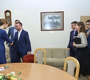 Seimo opozicijos lyderiai susitiko su prezidento patarėjais
