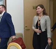 Seimo opozicijos lyderiai susitiko su prezidento patarėjais