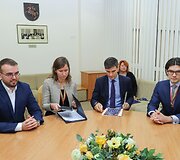 Seimo opozicijos lyderiai susitiko su prezidento patarėjais