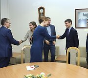Seimo opozicijos lyderiai susitiko su prezidento patarėjais