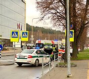Vilniuje Saltoni&scaron;kių gatvės perėjoje partrenktas žmogus