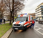Vilniuje Saltoni&scaron;kių gatvės perėjoje partrenktas žmogus
