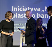 Lietuvos buriavimo apdovanojimų akimirka