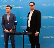 Susisiekimo ministras susitinko su &bdquo;Oro navigacijos&ldquo; atstovais