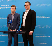 Susisiekimo ministras susitinko su &bdquo;Oro navigacijos&ldquo; atstovais