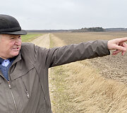 Stambiausias rajono ūkininkas Jonas Juodis