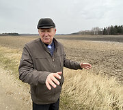 Stambiausias rajono ūkininkas Jonas Juodis