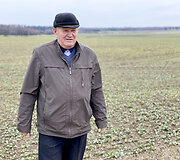Stambiausias rajono ūkininkas Jonas Juodis