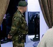 Parodos pristatymas &bdquo;Ukrainos civilizacijos. Nuo Tripolės kultūros, skitų aukso iki Maidano&ldquo;