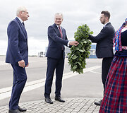 Grįžęs i&scaron; Briuselio G.Nausėda komentuoja apie EVT priimtus sprendimus