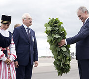 Grįžęs i&scaron; Briuselio G.Nausėda komentuoja apie EVT priimtus sprendimus