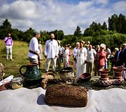 Petro Lisausko ir Rūtos Bartkevičiūtės vestuvių akimirka