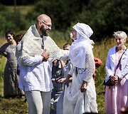 Petro Lisausko ir Rūtos Bartkevičiūtės vestuvių akimirka