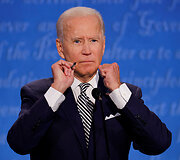 Pirmieji Donaldo Trumpo ir Joe Bideno debatai