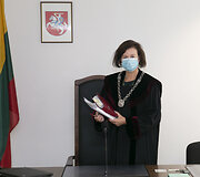 Posėdžio &scaron;eimininkė Rima Bražinskienė