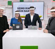 Ginas Daba&scaron;inskas, Liepa Želnienė, Tadas Grabys, Raimundas Celencevičius