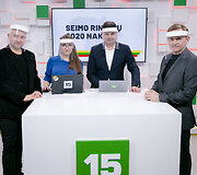 Ginas Daba&scaron;inskas, Liepa Želnienė, Tadas Grabys, Raimundas Celencevičius