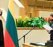 Seimo narių priesaika į 2020&ndash;2024 m. kadencijos Seimą