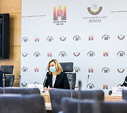 Ritos Tama&scaron;unienės, Česlavo Ol&scaron;evskio ir Kęstučio Vilkausko spaudos konferencija